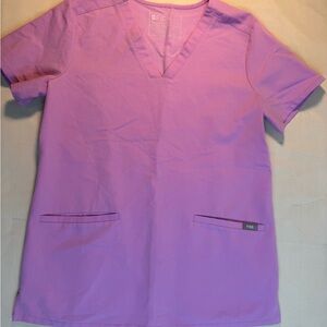 FIGS Lilac V-Neck Technical Scrub Top, FW1100